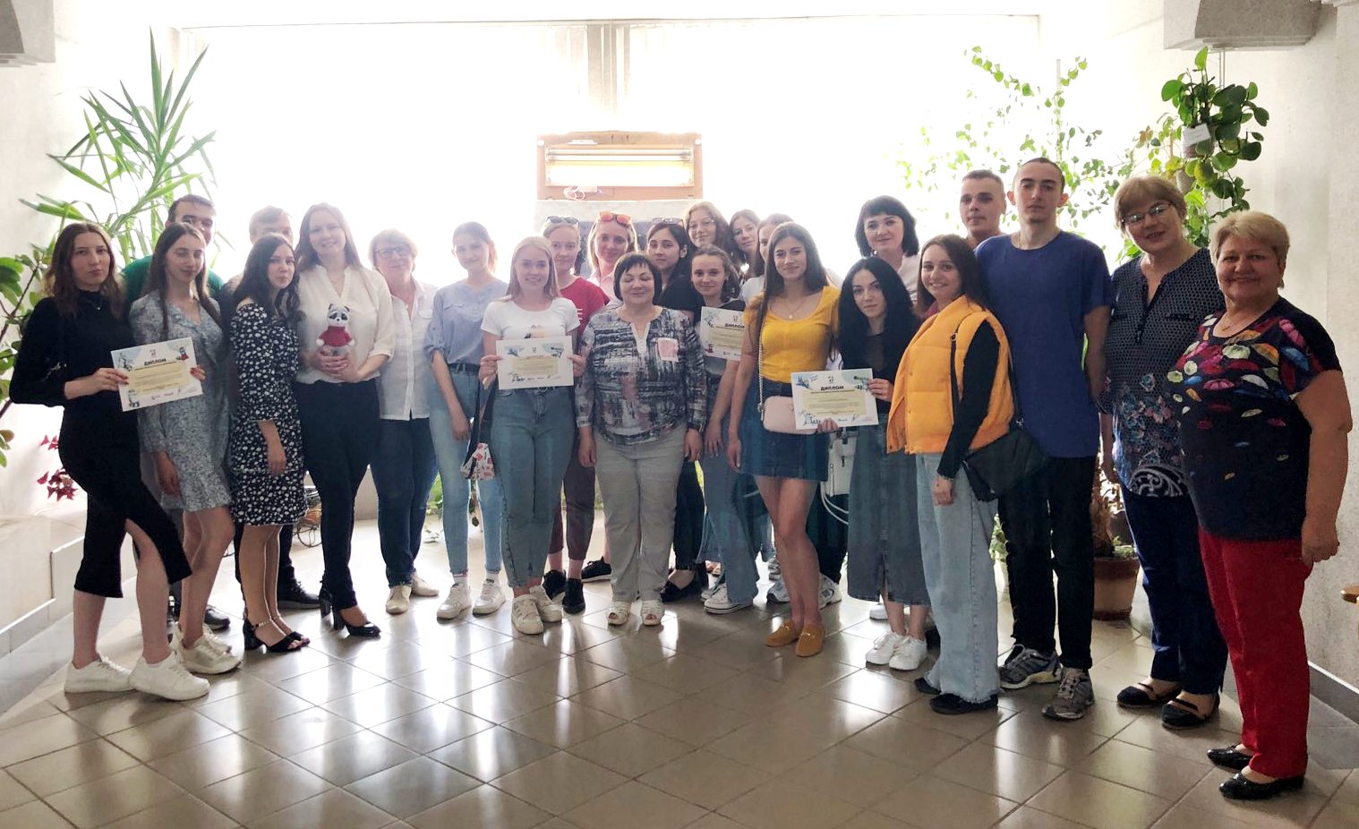 Колективне фото на згадку про захопливу гру Колективне фото на згадку про захопливу гру